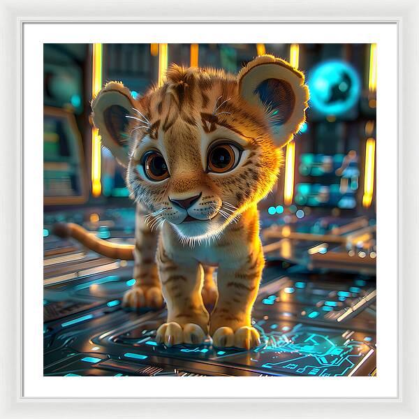 Cyber Cub - Framed Print