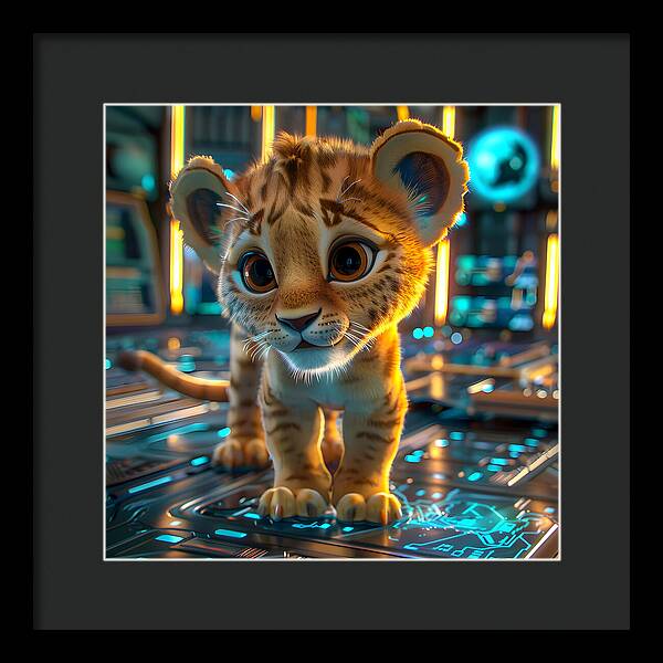 Cyber Cub - Framed Print