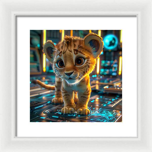 Cyber Cub - Framed Print