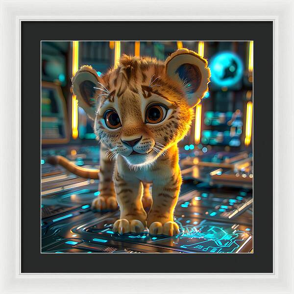 Cyber Cub - Framed Print