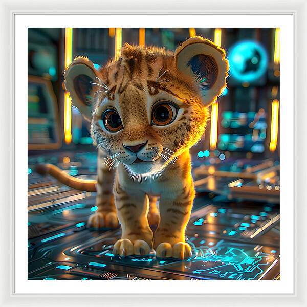 Cyber Cub - Framed Print