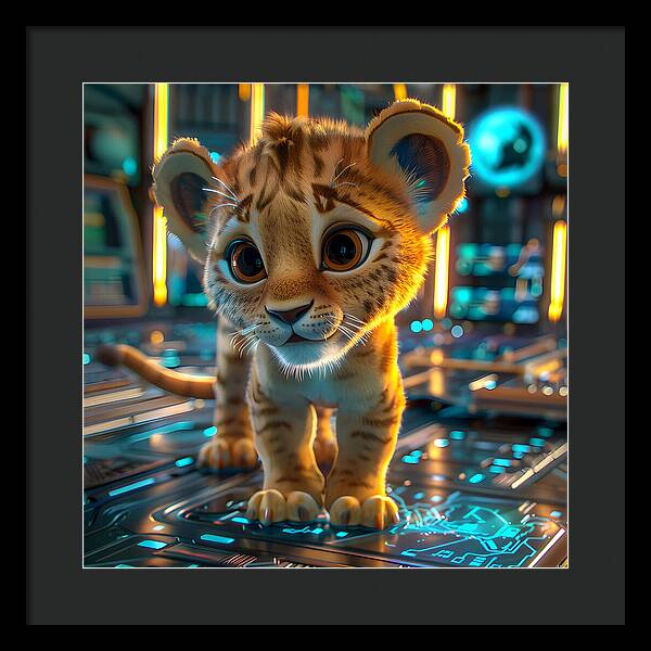 Cyber Cub - Framed Print