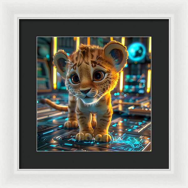 Cyber Cub - Framed Print
