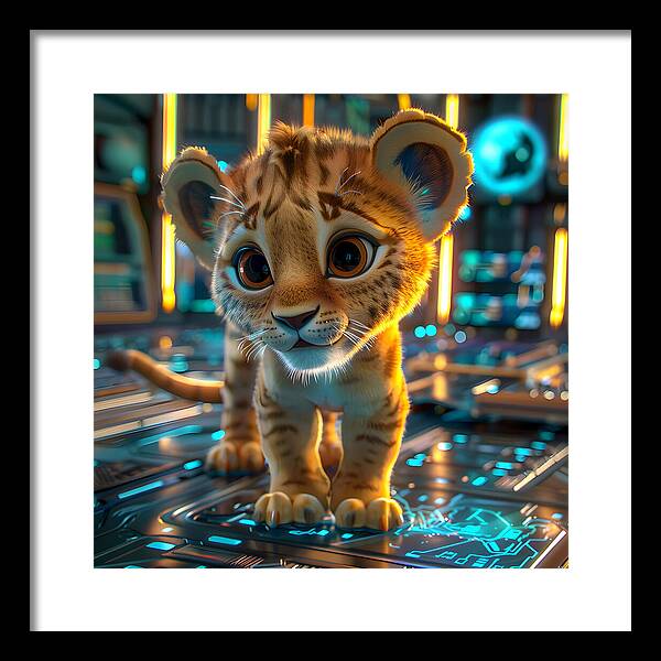 Cyber Cub - Framed Print