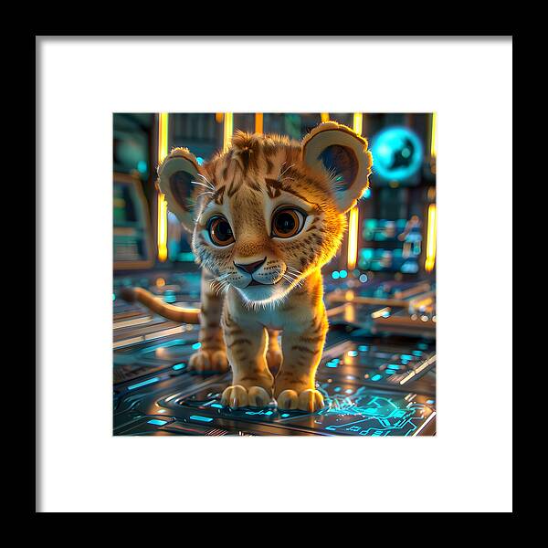 Cyber Cub - Framed Print