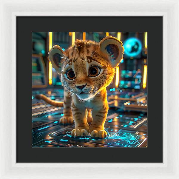 Cyber Cub - Framed Print