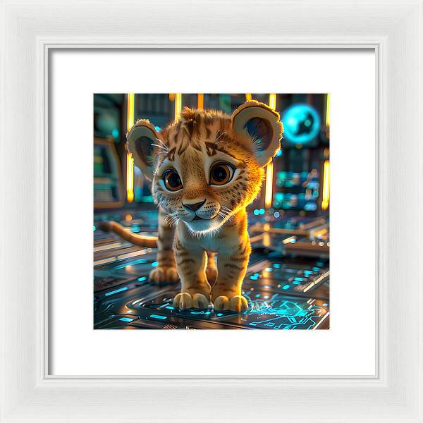 Cyber Cub - Framed Print