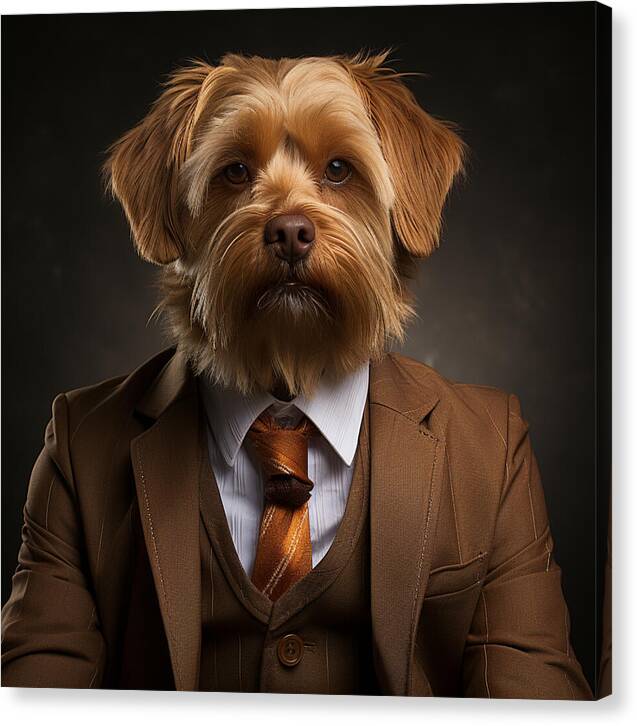 Dapper Paws - Canvas Print