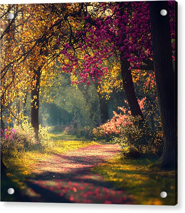 Dappled Light - Acrylic Print