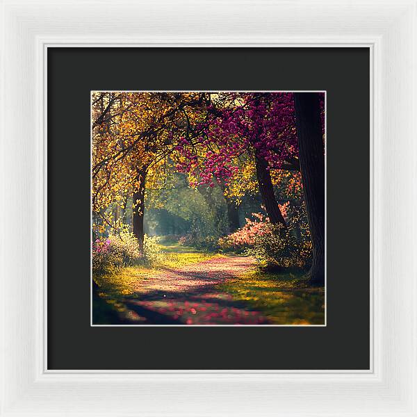 Dappled Light - Framed Print