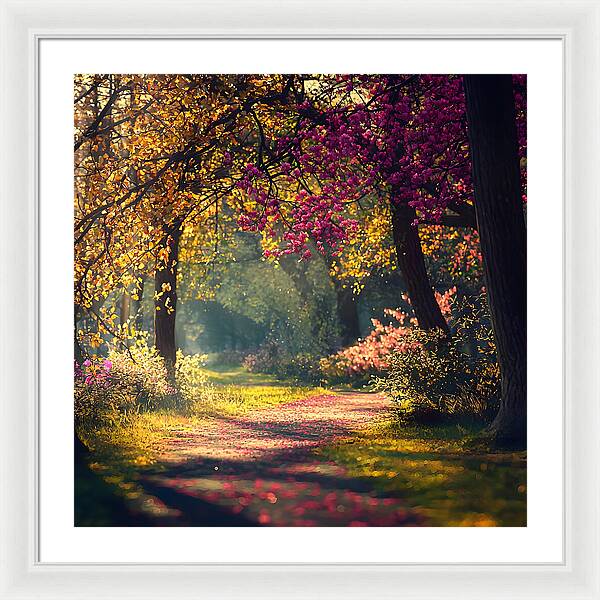 Dappled Light - Framed Print