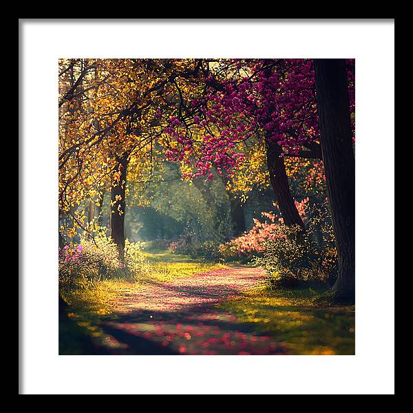 Dappled Light - Framed Print