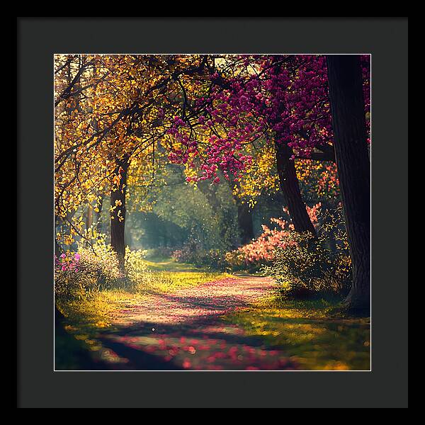 Dappled Light - Framed Print