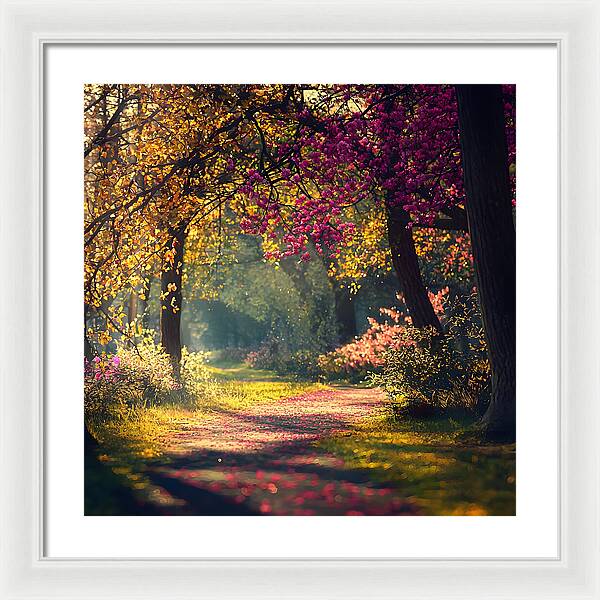 Dappled Light - Framed Print