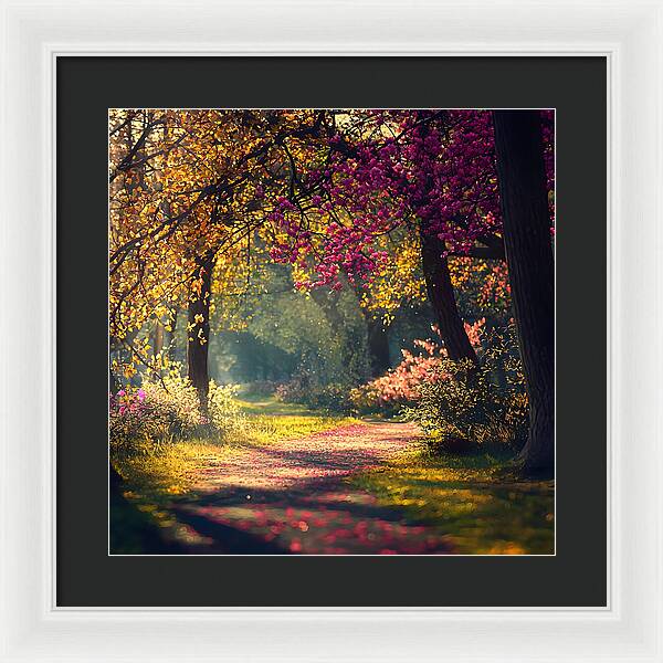 Dappled Light - Framed Print