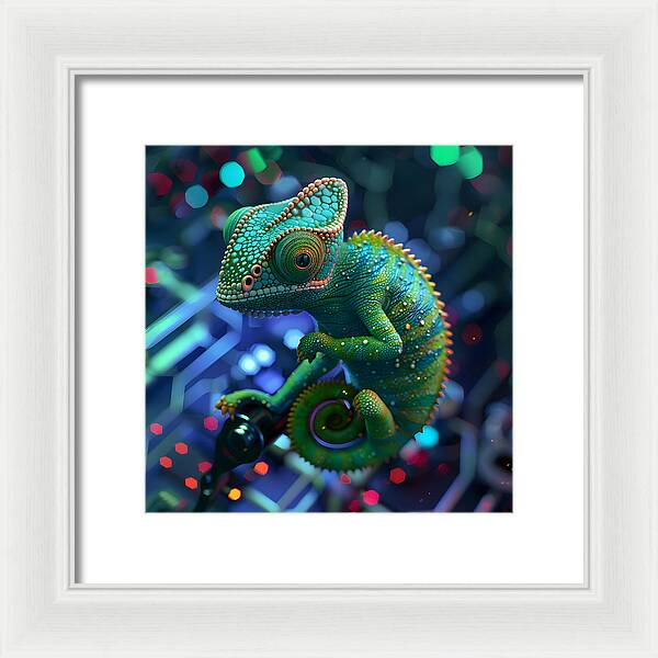Digital Camouflage - Framed Print