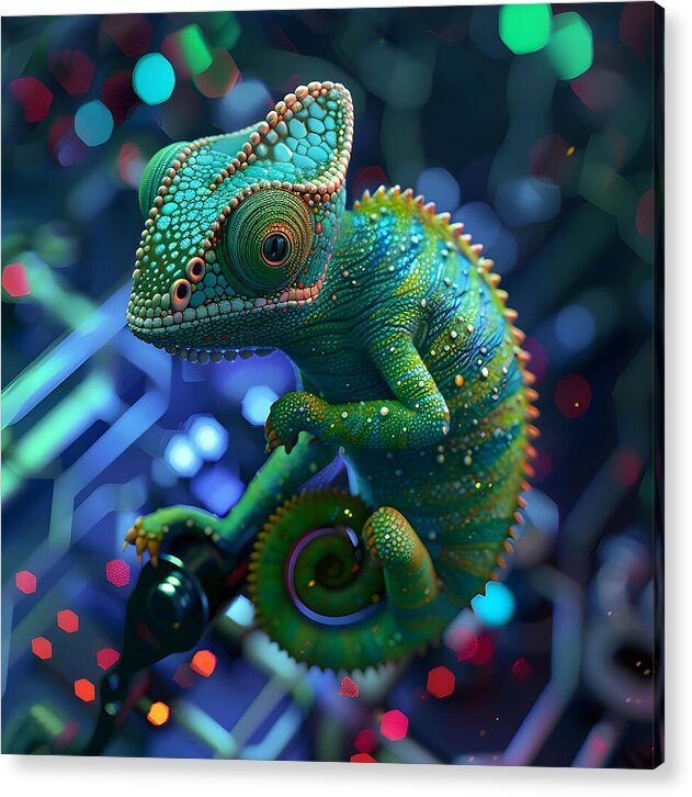 Digital Camouflage - Acrylic Print