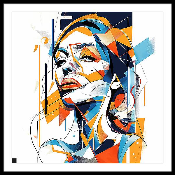 Divine Geometry - Framed Print