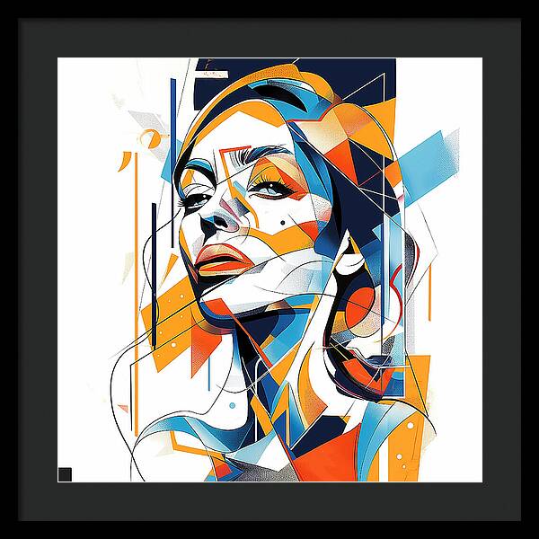 Divine Geometry - Framed Print