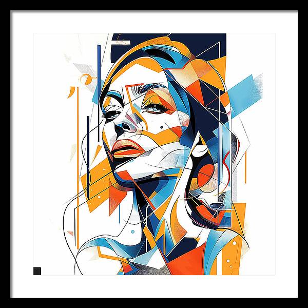 Divine Geometry - Framed Print