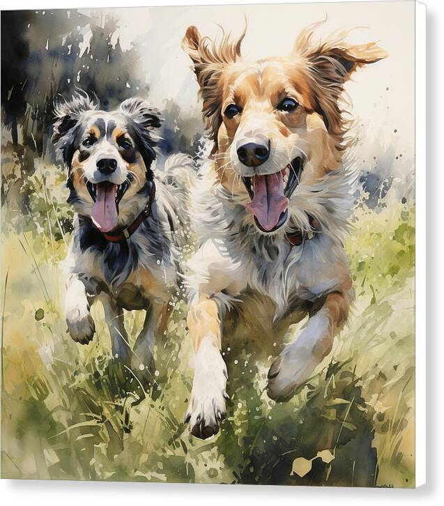 Dynamic Duo - Canvas Print