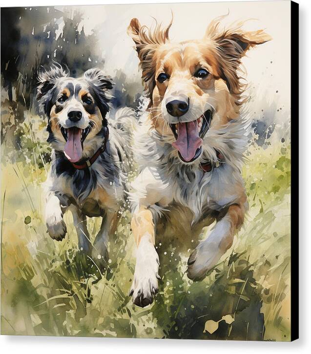 Dynamic Duo - Canvas Print