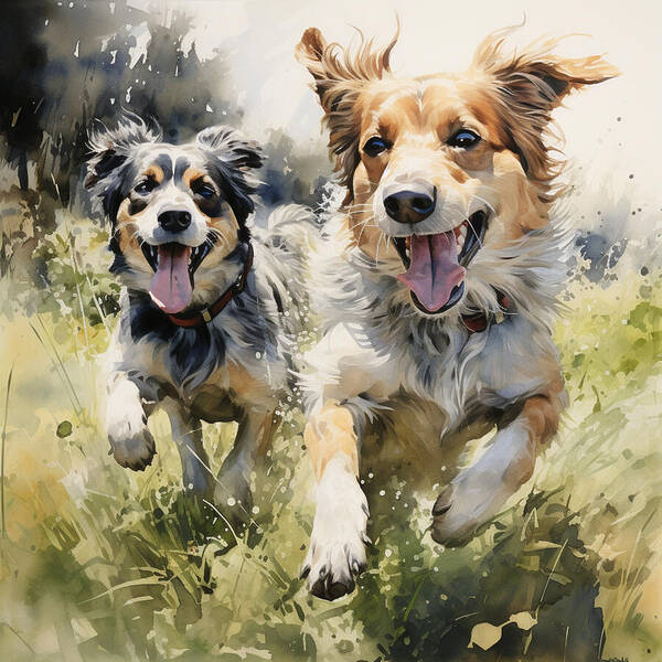 Dynamic Duo - Art Print