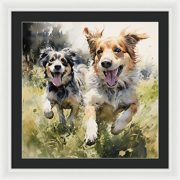 Dynamic Duo - Framed Print