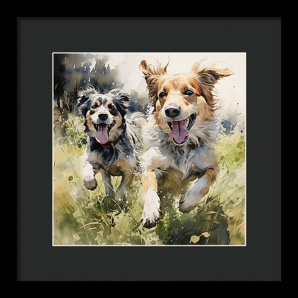 Dynamic Duo - Framed Print