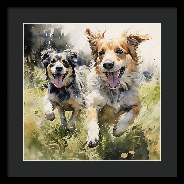Dynamic Duo - Framed Print