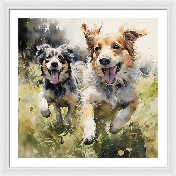 Dynamic Duo - Framed Print