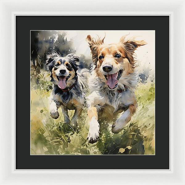 Dynamic Duo - Framed Print