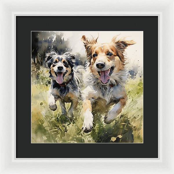 Dynamic Duo - Framed Print