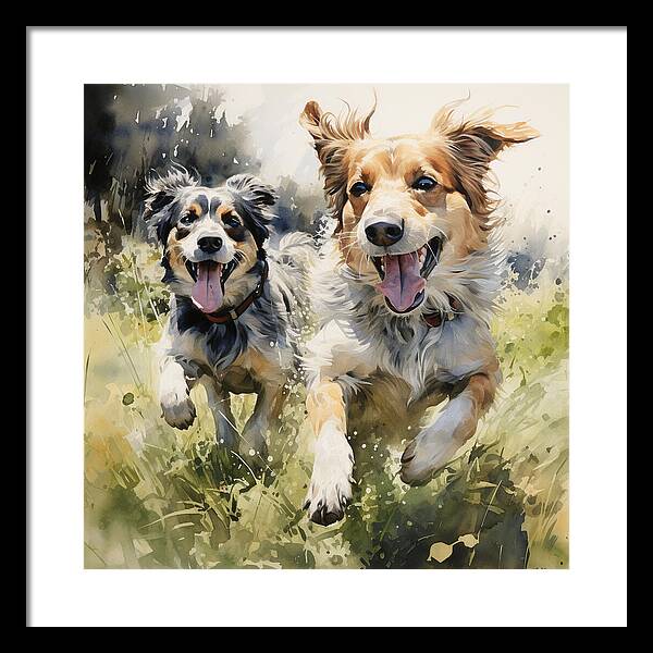 Dynamic Duo - Framed Print