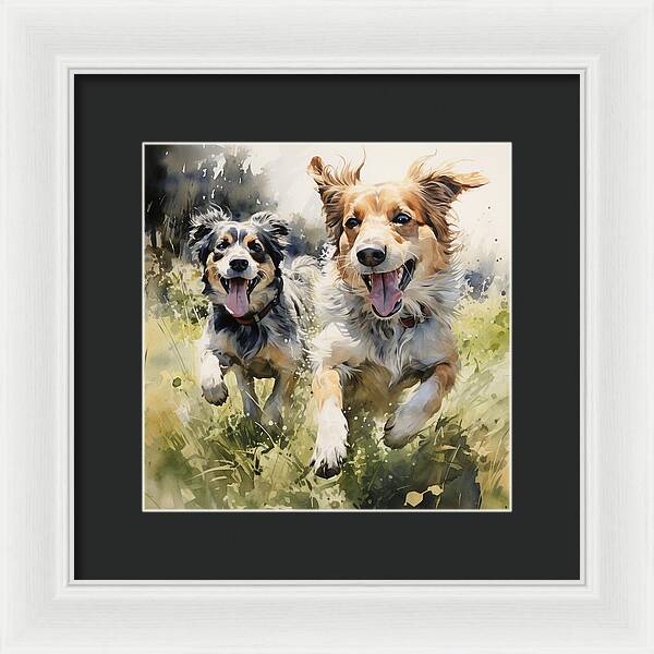 Dynamic Duo - Framed Print