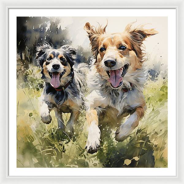 Dynamic Duo - Framed Print