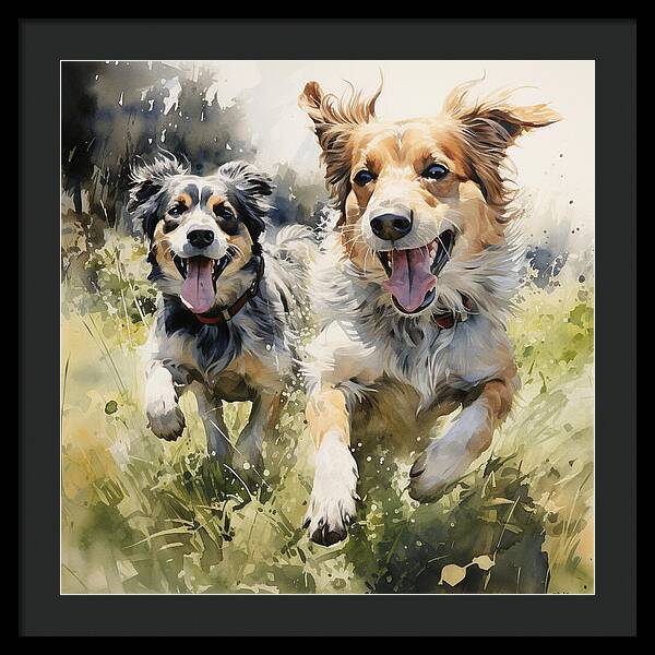 Dynamic Duo - Framed Print