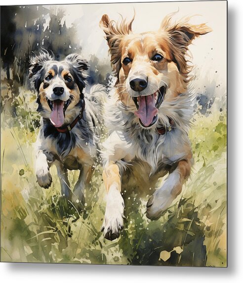 Dynamic Duo - Metal Print