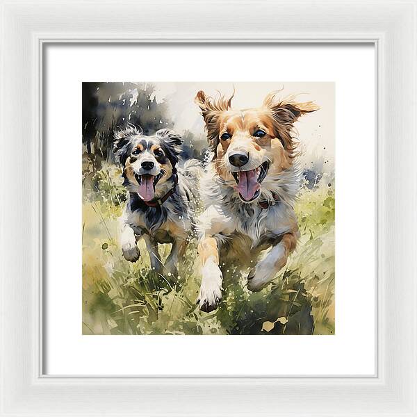 Dynamic Duo - Framed Print