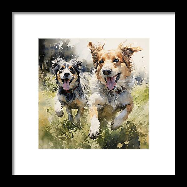 Dynamic Duo - Framed Print