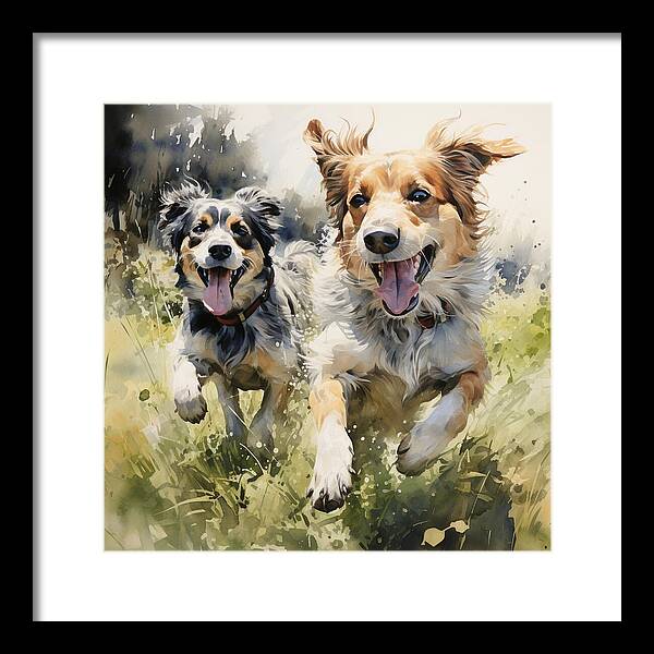 Dynamic Duo - Framed Print