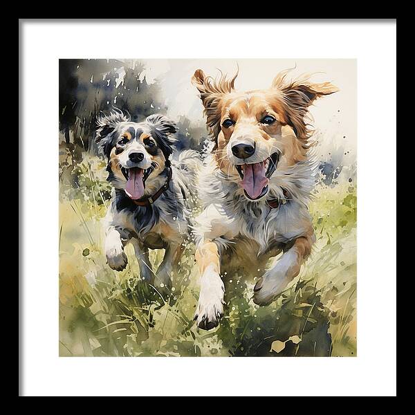Dynamic Duo - Framed Print