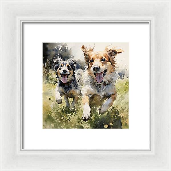 Dynamic Duo - Framed Print