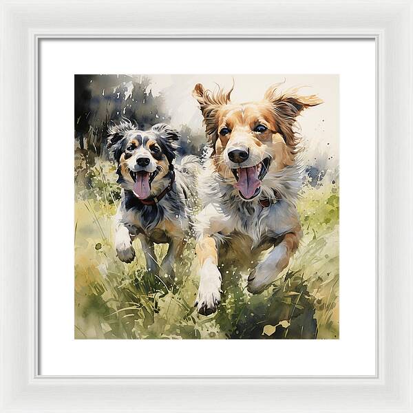 Dynamic Duo - Framed Print