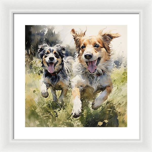Dynamic Duo - Framed Print