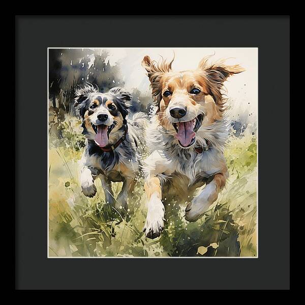 Dynamic Duo - Framed Print