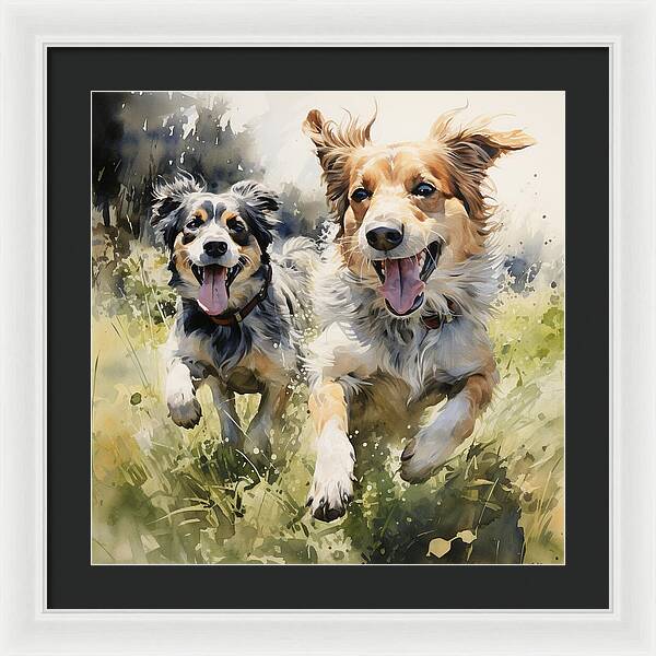 Dynamic Duo - Framed Print