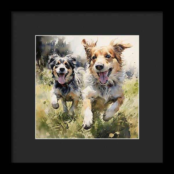 Dynamic Duo - Framed Print