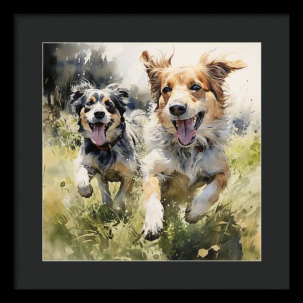 Dynamic Duo - Framed Print