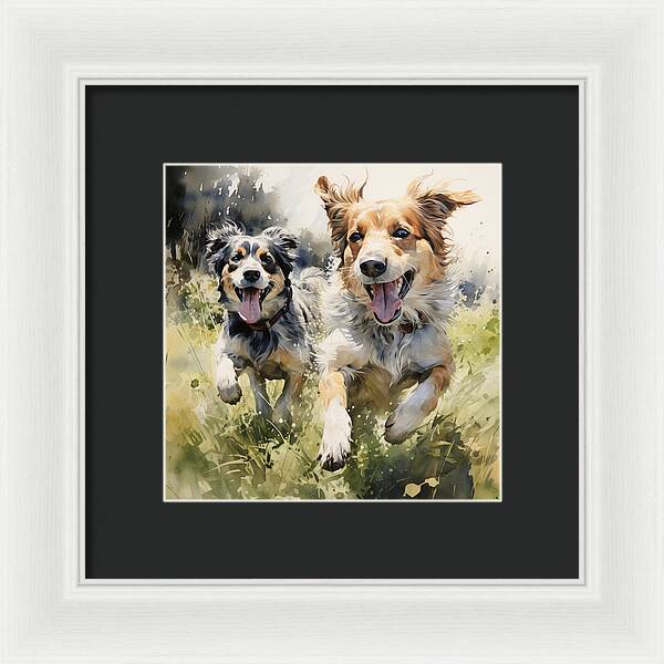 Dynamic Duo - Framed Print